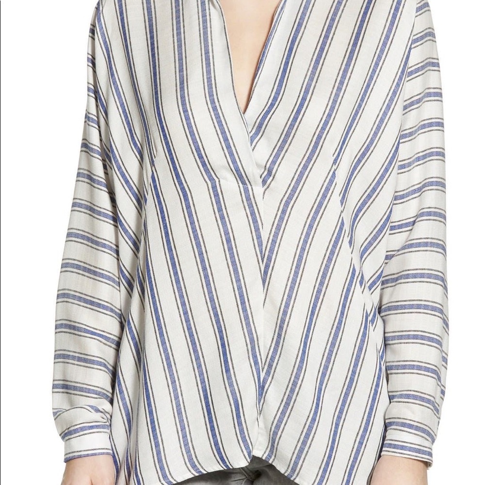 Lush boxy mullet top
